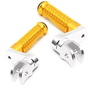 ゴールド フロント フットペグ MPRO 40mm エクステンション ZRX 1200 SR 02-05 06 07 08 09用 Gold Front Foot Pegs MPRO 40mm Extension For ZRX 1200 S R 02-05 06 07 08 09 【並行輸入品】
