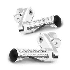 シルバーフロントフットペグ MPRO 40 ミリメートル延長 YZF R1 R1M 15-17 18 19 20 21 Silver Front Foot Pegs MPRO 40mm Extension For YZF R1 R1M 15-17 18 19 20 21 【並行輸入品】