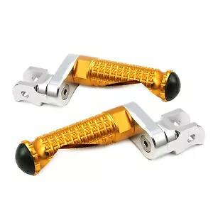 ゴールドフロントフットペグ MPRO 25 ミリメートル延長タイガー 955i タイガー 900 03-06 07 Gold Front Foot Pegs MPRO 25mm Extension For Tiger 955i Tiger 900 03-06 07 【並行輸入品】