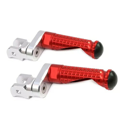 レッドフロントフットペグ MPRO 25 ミリメートルエクステンション CB600F Hornet 98 99-03 04 05 06用 Red Front Foot Pegs MPRO 25mm Extension For CB600F Hornet 98 99-03 04 05 06 【並行輸入品】