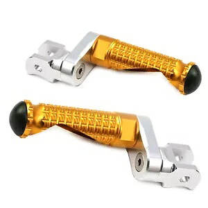 ゴールド フロント フットペグ MPRO 25mm エクステンション Thunderbird 885 97-00 01 02 03用 Gold Front Foot Pegs MPRO 25mm Extension For Thunderbird 885 97-00 01 02 03 【並行輸入品】