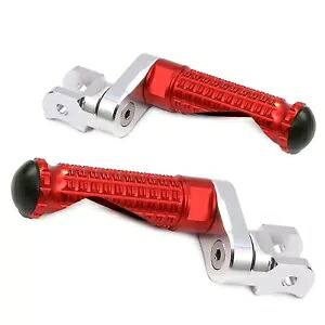 レッドフロントフットペグ MPRO 25mm エクステンション BMW R 1200 S 04 05 06用 Red Front Foot Pegs MPRO 25mm Extension For BMW R 1200 S 04 05 06 【並行輸入品】