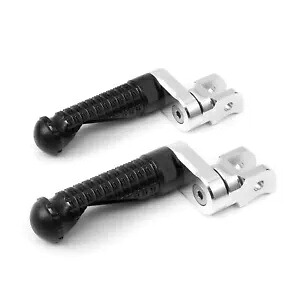 ブラックフロントフットペグ MPRO 25 ミリメートル延長ドゥカティハイパーモタード 939 16 17 18 Black Front Foot Pegs MPRO 25mm Extension For Ducati Hypermotard 939 16 17 18 【並行輸入品】