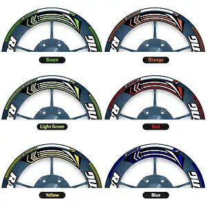 レーシング BP 17 インチリムホイールステッカーデカールトライアンフスプリント RS 955 00-03 02 Racing BP 17 inch Rim Wheel Stickers Decals For Triumph SPRINT RS 955 00-03 02 【並行輸入品】