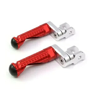 レッドフロントフットペグ MPRO 25mm エクステンション Can-Am Spyder RS 08-13 14 15 16用 Red Front Foot Pegs MPRO 25mm Extension For Can-Am Spyder RS 08-13 14 15 16 【並行輸入品】