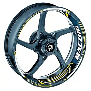 レーシング BP 17 インチリムホイールステッカーデカールホンダ CB1300 スーパー 4 SP 19-21 Racing BP 17 inch Rim Wheel Stickers Decals For Honda CB1300 Super Four SP 19-21 【並行輸入品】