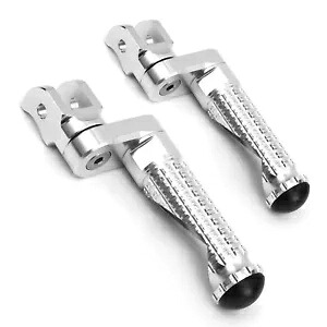 シルバーフロントフットペグ MPRO 25 ミリメートルエクステンション BMW R nineT スクランブラー 17 18 Silver Front Foot Pegs MPRO 25mm Extension For BMW R nineT Scrambler 17 18 【並行輸入品】