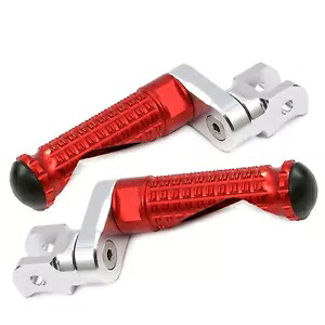 レッドフロントフットペグ MPRO 25mm エクステンション スズキ GSX-R 600 01 02 03用 Red Front Foot Pegs MPRO 25mm Extension For Suzuki GSX-R 600 01 02 03 【並行輸入品】