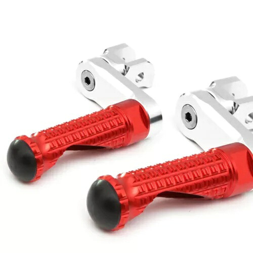 レッドフロントフットペグ MPRO 40 ミリメートル延長スズキ GSX-S750 17-20 21 22 Red Front Foot Pegs MPRO 40mm Extension For Suzuki GSX-S750 17-20 21 22 【並行輸入品】