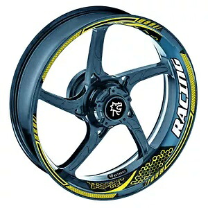 レーシング BP 17 インチリムホイールステッカーデカールドゥカティモンスター 750 97-11 10 09 Racing BP 17 inch Rim Wheel Stickers Decals For Ducati Monster 750 97-11 10 09 【並行輸入品】