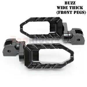 25mm エクステンション BUZZ ハイウェイ フロント フットペグ XB12S ライトニング 2004+ 1125R 用 25mm Extension BUZZ Highway Front Foot Pegs For XB12S Lightning 2004+ 1125R 【並行輸入品】