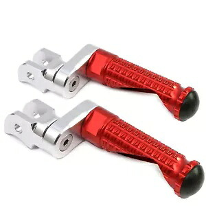 レッドフロントフットペグ MPRO 25 ミリメートル延長 CBF600S PC43 08-10 11 12 13 14 Red Front Foot Pegs MPRO 25mm Extension For CBF600S PC43 08-10 11 12 13 14 【並行輸入品】