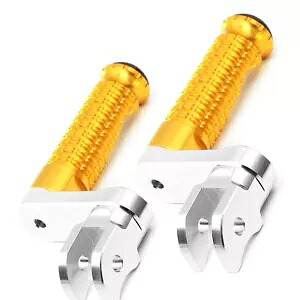 ゴールド フロント フットペグ MPRO 40mm エクステンション ハイパーモタード 1100 S SP 08-13 14用 Gold Front Foot Pegs MPRO 40mm Extension For Hypermotard 1100 S SP 08-13 14 【並行輸入品】