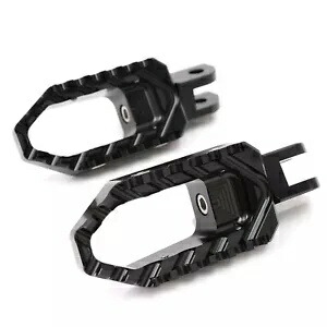 ブラック ツアー フロント ライダー フットペグ Ducati Diavel 1260 S 19 20 21用 Black TOUR Front Rider Foot Pegs For Ducati Diavel 1260 S 19 20 21 【並行輸入品】