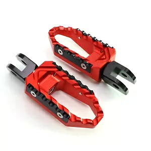 レッドツアーフロントライダーフットペグ VFR 800F インターセプター 98-17 18 19用 Red TOUR Front Rider Foot Pegs For VFR 800F Interceptor 98-17 18 19 【並行輸入品】