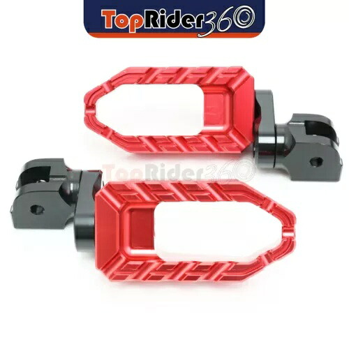 赤 25 ミリメートル拡張 BUZZ フロントフットペグトライアンフトロフィー 900 91-04 03 02 01 00 RED 25mm Extended BUZZ Front Foot Pegs For Triumph Trophy 900 91-04 03 02 01 00 【並行輸入品】