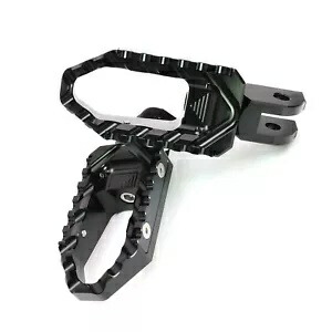 ブラック ツアー フロント ライダー フットペグ 1299 パニガーレ SR 16 17 18 19 用 Black TOUR Front Rider Foot Pegs For 1299 Panigale S R 16 17 18 19 【並行輸入品】