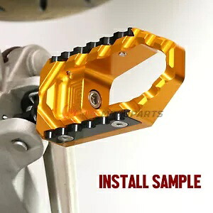 ゴールドツアーフロントライダーフットペグホンダ CBR250R 11-13 14 15 16 17 Gold TOUR Front Rider Foot Pegs For Honda CBR250R 11-13 14 15 16 17 【並行輸入品】