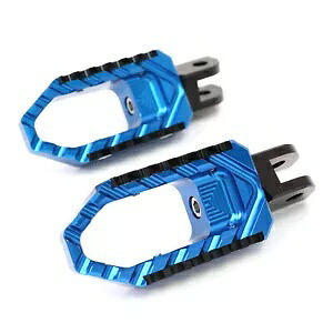 ブルー TOUR フロント ライダー フットペグ RSV 1000 R Mille 03-05 06 07 08用 Blue TOUR Front Rider Foot Pegs For RSV 1000 R Mille 03-05 06 07 08 【並行輸入品】