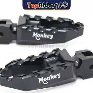CNC BUZZ フロントフットペグ ワイド ホンダ Z125M モンキー 2018-2019用 CNC BUZZ Front Foot Pegs Wide For Honda Z125M MONKEY 2018-2019 【並行輸入品】