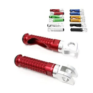 レッド MPRO ライダーフロントフットペグドゥカティスーパースポーツ S 939 17 18 19 20 21 Red MPRO Rider Front Foot Pegs For Ducati SuperSport S 939 17 18 19 20 21 【並行輸入品】