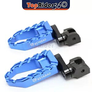 ブルー 25 ミリメートル拡張 BUZZ フロントフットペグトライアンフ TT 600 00-03 02 01 BLUE 25mm Extended BUZZ Front Foot Pegs For Triumph TT 600 00-03 02 01 【並行輸入品】