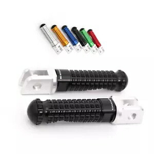 ブラック MPRO ライダーフロントフットペグドゥカティモンスター 797 17 18 19 20 Black MPRO Rider Front Foot Pegs For Ducati Monster 797 17 18 19 20 【並行輸入品】