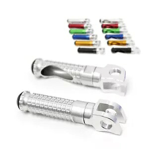 シルバー MPRO ライダーフロントフットペグスズキ GSXR 1000 00 01 02 03 04 Silver MPRO Rider Front Foot Pegs For Suzuki GSXR 1000 00 01 02 03 04 【並行輸入品】