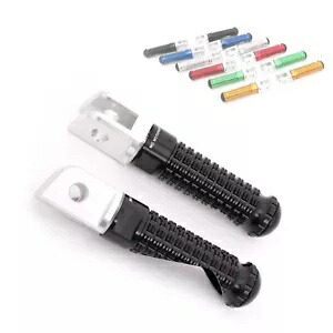 ブラック MPRO ライダーフロントフットペグホンダ CBR600F (PC41) 12 13 14 15 Black MPRO Rider Front Foot Pegs For Honda CBR600F (PC41) 12 13 14 15 【並行輸入品】