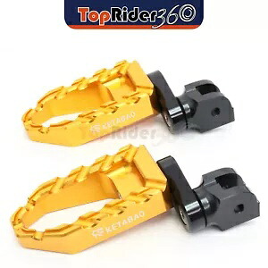 ゴールド 25 ミリメートル拡張 BUZZ フロントフットペグ Ducati 749 / 999 / R/S 03-06 05 04用 GOLD 25mm Extended BUZZ Front Foot Pegs For Ducati 749 / 999 / R/S 03-06 05 04 【並行輸入品】