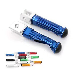 ブルー MPRO ライダーフロントフットペグホンダ CBR1000RA 17 18 19 20 21 22 23 Blue MPRO Rider Front Foot Pegs For Honda CBR1000RA 17 18 19 20 21 22 23 【並行輸入品】