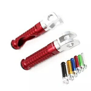 赤 MPRO ライダーフロントフットペグヤマハ YZF R6 03-09 10 11 12 13 14 15 16 17 Red MPRO Rider Front Foot Pegs For Yamaha YZF R6 03-09 10 11 12 13 14 15 16 17 【並行輸入品】