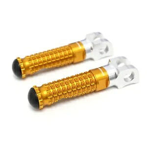 ゴールド MPRO ライダーフロントフットペグヤマハ YZF R1 00-06 07 08 09 10 11 12 13 14 Gold MPRO Rider Front Foot Pegs For Yamaha YZF R1 00-06 07 08 09 10 11 12 13 14 【並行輸入品】