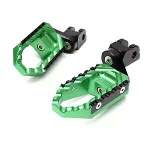 グリーン フロントフットペグ ツアー 25mm 調整可能 スピードトリプル 1050 R 09-12 13 14 Green Front Foot Pegs TOUR 25mm Adjustable For Speed Triple 1050 R 09-12 13 14 【並行輸入品】