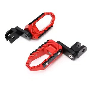レッド CNC フロントフットペグ ツアー 40mm 調整可能 スピードトリプル 1050 R 09-12 13 14 Red CNC Front Foot Pegs TOUR 40mm Adjustable For Speed Triple 1050 R 09-12 13 14 【並行輸入品】