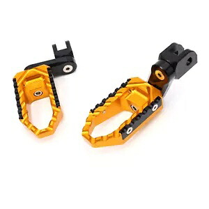 ゴールド CNC フロント フットペグ ツアー 40mm 調整可能 ムルティストラーダ 1000 /DS 通年用 Gold CNC Front Foot Pegs TOUR 40mm Adjustable For Multistrada 1000 /DS All Year 【並行輸入品】