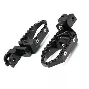 ブラック フロント フットペグ ツアー 25mm 調整可能 ストリート トリプル 675 / R 15 16 17 Black Front Foot Pegs TOUR 25mm Adjustable For Street Triple 675 / R 15 16 17 【並行輸入品】