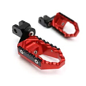 レッド CNC フロントフットペグ ツアー 25 ミリメートル調整可能 Tuono 1000 R 05 06 07 08 09 10 Red CNC Front Foot Pegs TOUR 25mm Adjustable For Tuono 1000 R 05 06 07 08 09 10 【並行輸入品】
