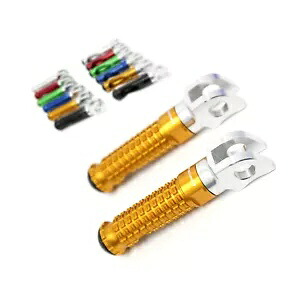 ゴールド MPRO ライダーフロントフットペグスズキ DL 1000 V-Strom 02-12 13 14 15 16 17 Gold MPRO Rider Front Foot Pegs For Suzuki DL 1000 V-Strom 02-12 13 14 15 16 17 【並行輸入品】