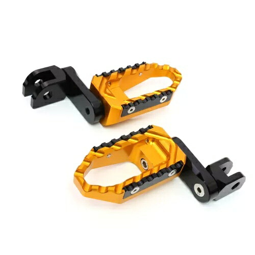 ゴールド CNC フロントフットペグツアー 40 ミリメートル調節可能なスズキ GSR 600 06 07 08 09 10 Gold CNC Front Foot Pegs TOUR 40mm Adjustable For Suzuki GSR 600 06 07 08 09 10 【並行輸入品】