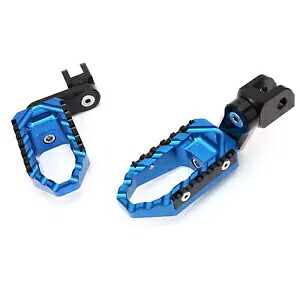 ブルー CNC フロントフットペグツアー 40 ミリメートル調節可能なホンダ NC700 S/X 12 13 14 15 16 Blue CNC Front Foot Pegs TOUR 40mm Adjustable For Honda NC700 S/X 12 13 14 15 16 【並行輸入品】