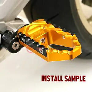 ゴールドフロントフットペグツアー 25 ミリメートル調節可能な Ducati ハイパーモタード 939 16 17 18 Gold Front Foot Pegs TOUR 25mm Adjustable For Ducati Hypermotard 939 16 17 18 【並行輸入品】