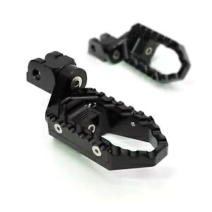 ブラック フロントフットペグ ツアー 25mm 調整可能 ハイパーモタード 821 SP 13-15 16 17用 Black Front Foot Pegs TOUR 25mm Adjustable For Hypermotard 821 SP 13-15 16 17 【並行輸入品】