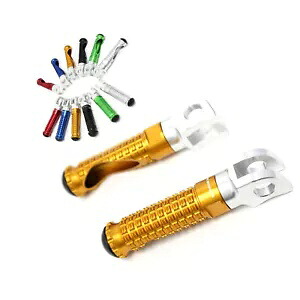 ゴールド MPRO ライダーフロントフットペグトライアンフスピードトリプル 955i 99 00 01 02 03 04 Gold MPRO Rider Front Foot Pegs For Triumph Speed Triple 955i 99 00 01 02 03 04 【並行輸入品】