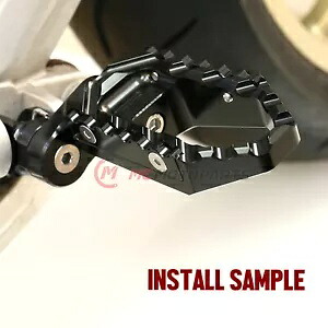 ブラック フロント フットペグ ツアー 25mm 調整可能 Ducati GT 1000 /ツーリング 通年対応 Black Front Foot Pegs TOUR 25mm Adjustable For Ducati GT 1000 /Touring All Year 【並行輸入品】