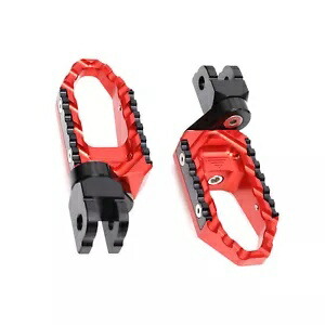 レッド CNC フロントフットペグ ツアー 25 ミリメートル調整可能アメリカ炭水化物 02 03 04 05 06 07 Red CNC Front Foot Pegs TOUR 25mm Adjustable For America Carb 02 03 04 05 06 07 【並行輸入品】