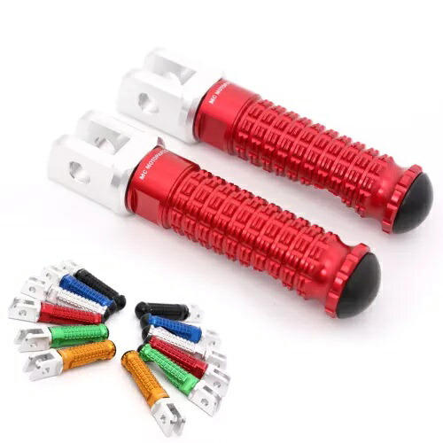 レッド MPRO ライダーフロントフットペグアプリリア RSV 1000 SP/R 97 98 99 00 01 02 03 Red MPRO Rider Front Foot Pegs For Aprilia RSV 1000 SP/R 97 98 99 00 01 02 03 【並行輸入品】