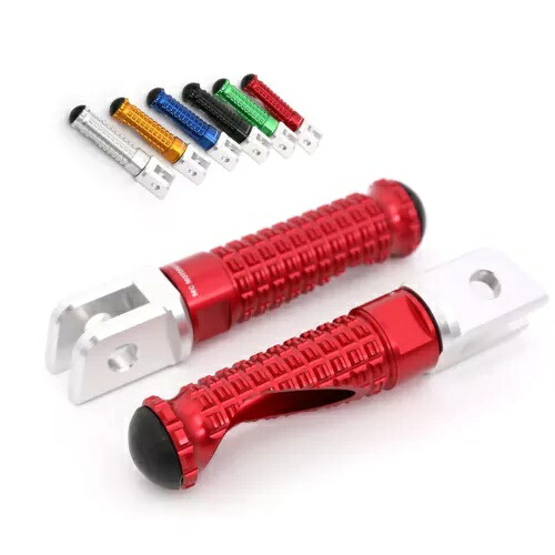 レッド MPRO ライダー フロント フットペグ ヤマハ SCR950 17 18 19用 Red MPRO Rider Front Foot Pegs For Yamaha SCR950 17 18 19 【並行輸入品】