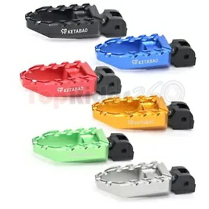 CNC BUZZ ハイウェイワイドフロントフットペグ YZF R6 2003-2017 R1 2000-2014用 CNC BUZZ Highway Wide Front Foot Pegs For YZF R6 2003-2017 R1 2000-2014 【並行輸入品】