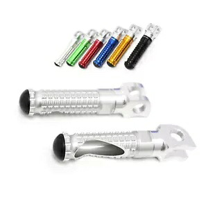シルバー MPRO ライダー フロント フットペグ Buell XB9SX シティ クロス 03+ Silver MPRO Rider Front Foot Pegs For Buell XB9SX City Cross 03+ 【並行輸入品】
